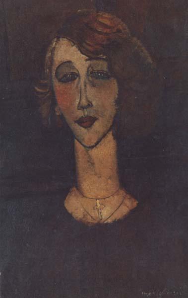 Amedeo Modigliani Renee la blonde (mk38) oil painting image